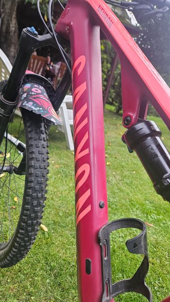 Gebrauchtes Canyon Neuron CF 8 WMN 2022 2022 Mountainbike, Rot, 27.5, 29 — Bild 16 von 19