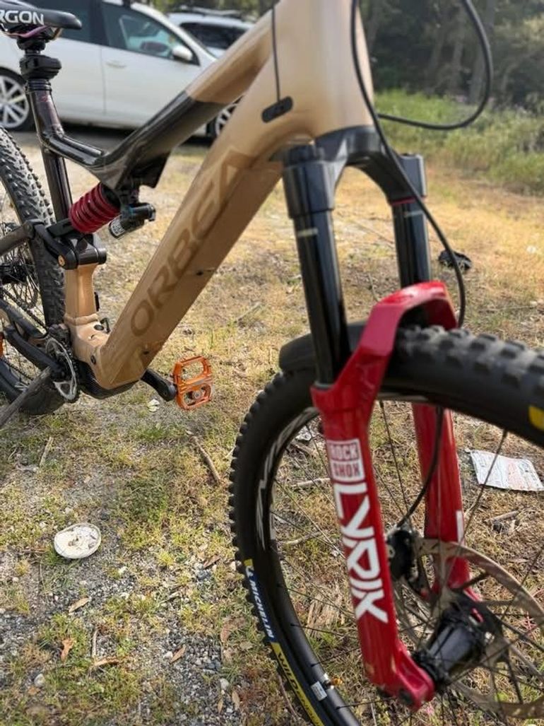 Used Orbea rise Custom SRAM GX Eagle AXS 2022 Mountainbike, Green — image 6 of 6