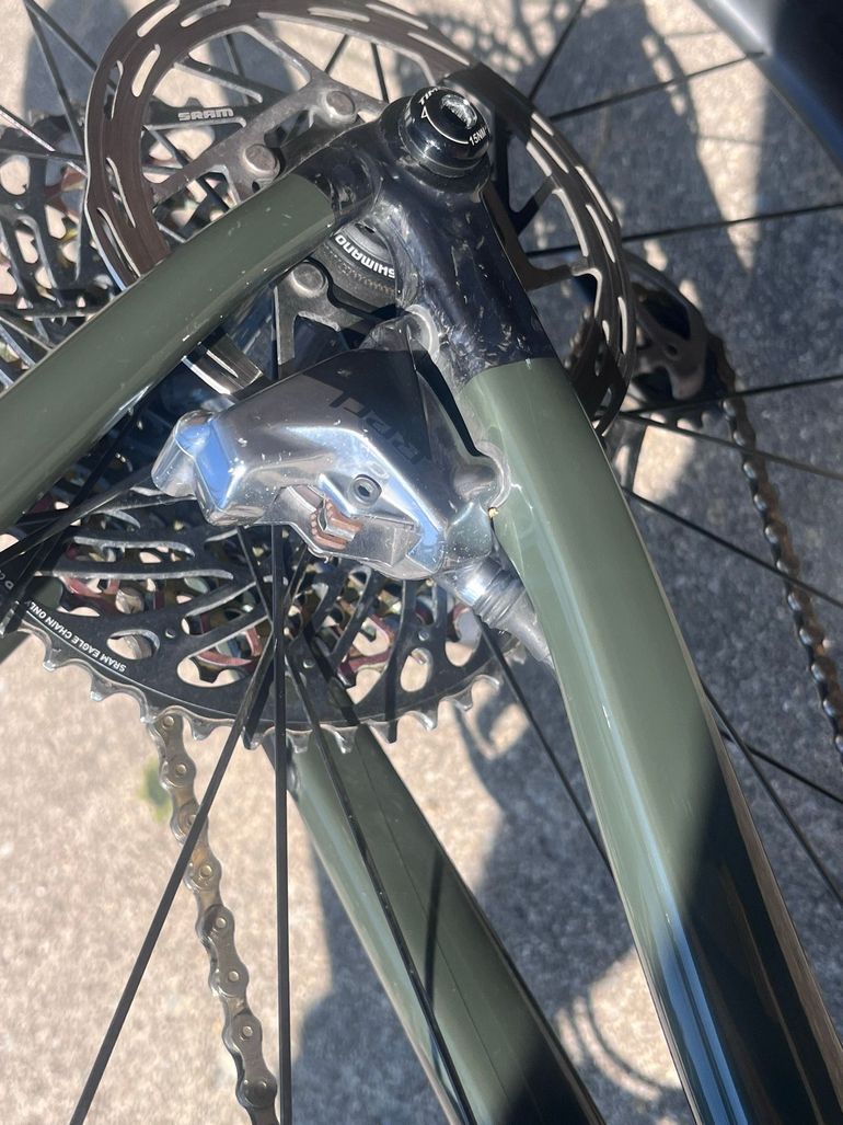 Used Time ADHX SRAM Red eTap AXS 2023 Road & Gravel, Green — image 8 of 13