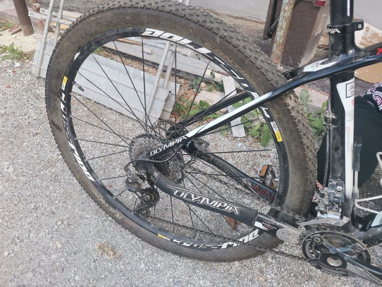 Used Olympia Custom Shimano Deore XT 2017 Mountainbike, White — image 3 of 3