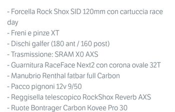 Trek Procaliber 9.8 2021 2021 Mountainbike usato, Bianco — immagine 9 di 14