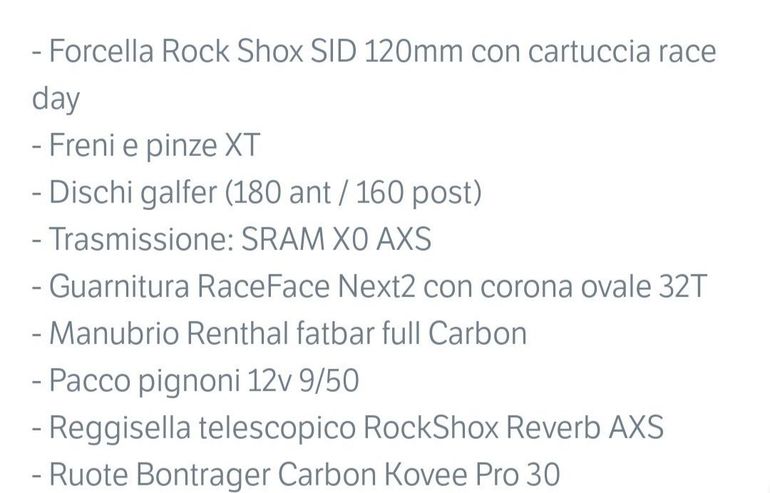 Trek Procaliber 9.8 2021 2021 Mountainbike usato, Bianco — immagine 9 di 14