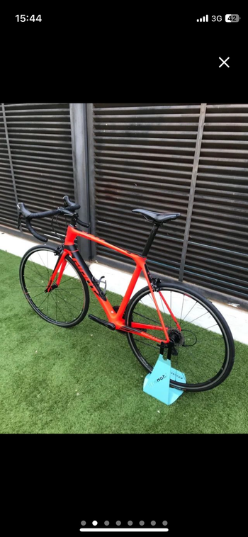 Giant TCR Advanced 2 2018 2018 Road & Gravel de segunda mano, Rojo — imagen 4 de 7