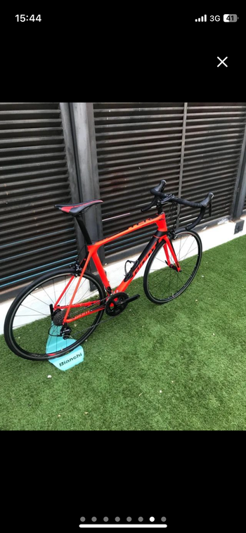 Giant TCR Advanced 2 2018 2018 Road & Gravel de segunda mano, Rojo — imagen 2 de 7