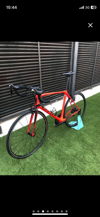 Giant TCR Advanced 2 2018 2018 Road & Gravel de segunda mano, Rojo — imagen 5 de 7