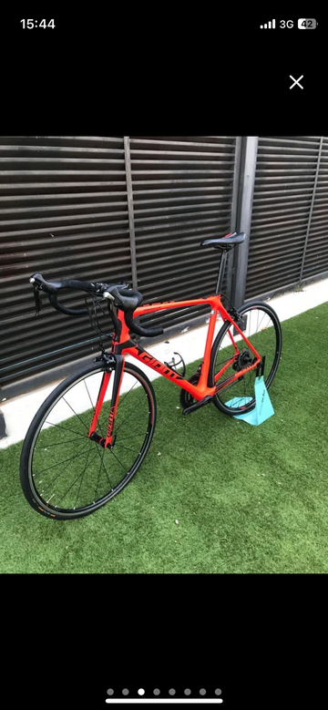 Used Giant TCR Advanced 2 2018 2018 Road & Gravel, Red — image 5 of 7