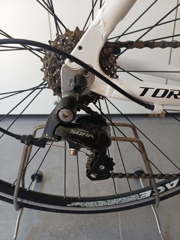 Torpado Custom Shimano Sora 2014 Road & Gravel de segunda mano, Blanco — imagen 3 de 8