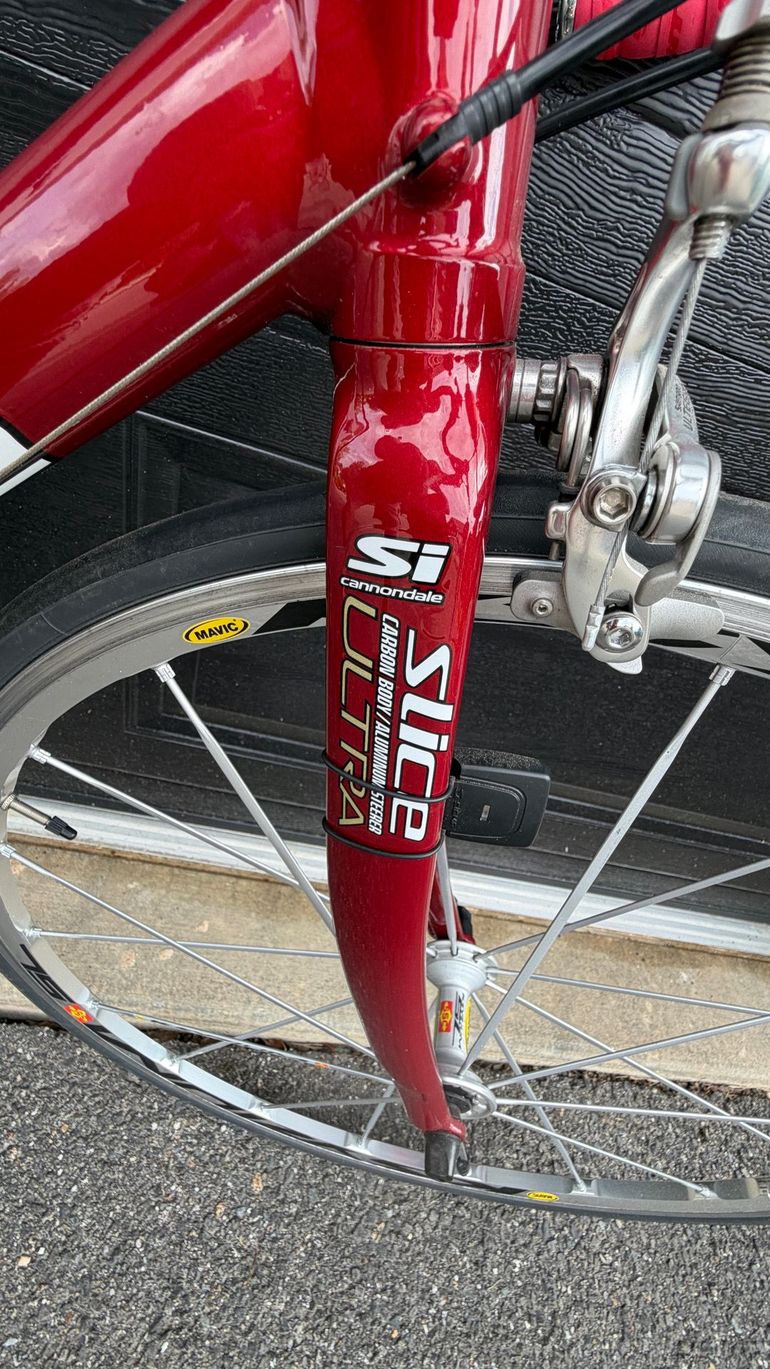 Used Cannondale Slice Ultegra 2017 2017 Road & Gravel, Red — image 5 of 11