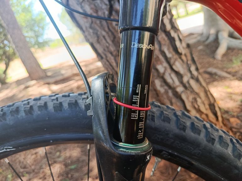 Scott Scale RC 900 Pro 2020 2020 Mountainbike usato, Rosso — immagine 7 di 11