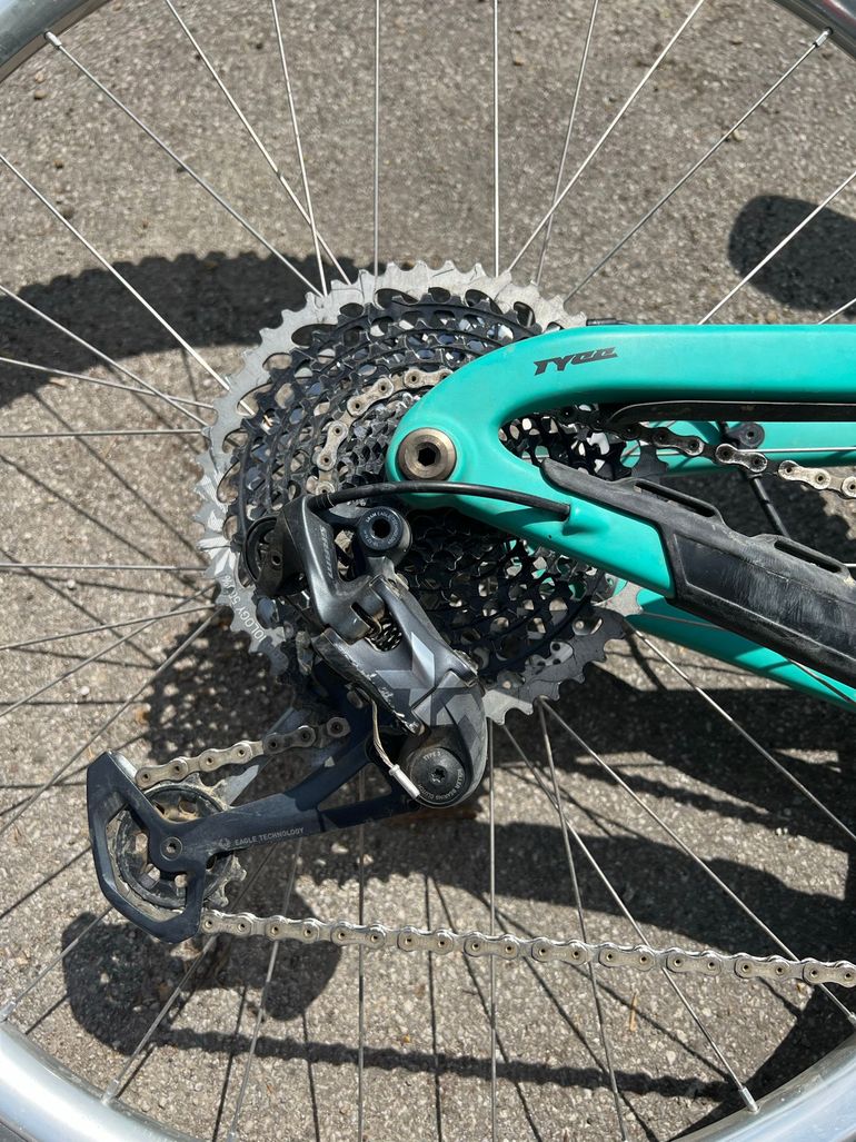 Gebrauchtes Custom Custom SRAM X01 Eagle 2023 Mountainbike, Blau — Bild 3 von 7