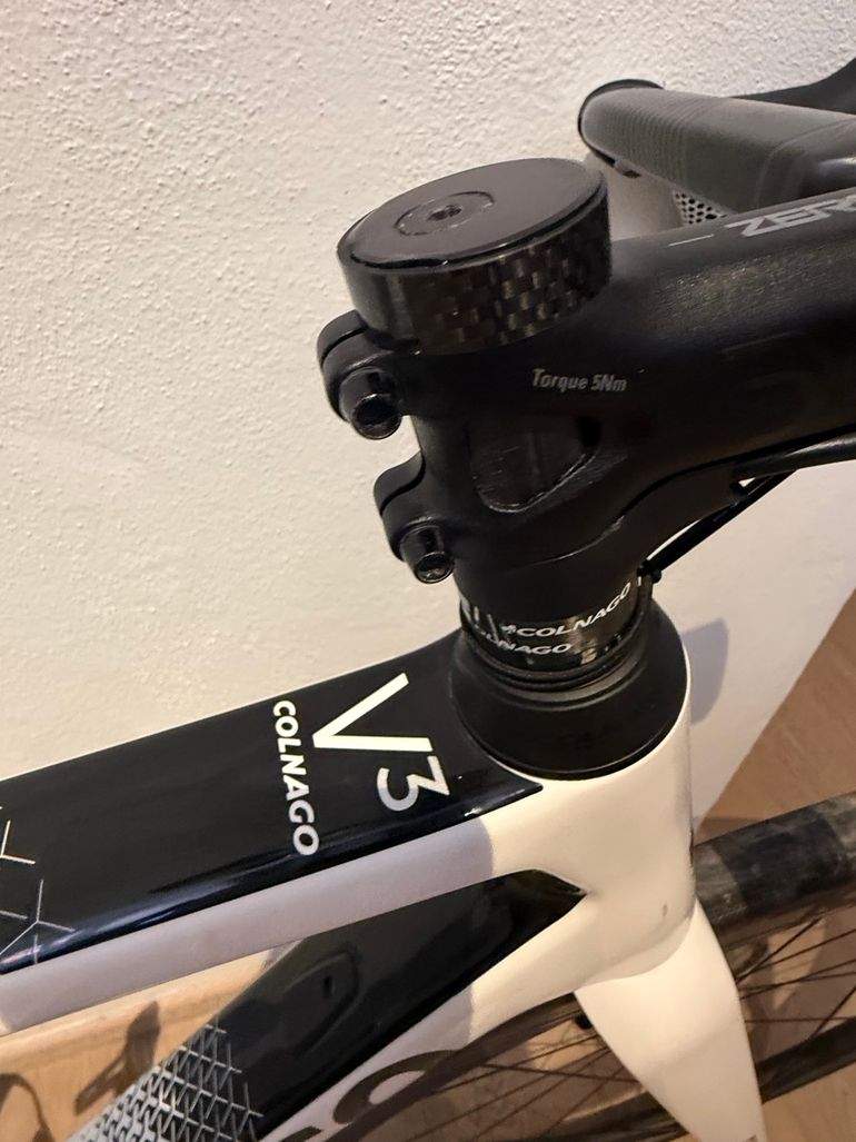 Colnago V3 Frameset 2023 Road & Gravel usato, Bianco — immagine 4 di 6