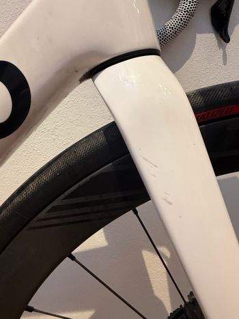 Colnago V3 Frameset 2023 Road & Gravel usato, Bianco — immagine 6 di 6
