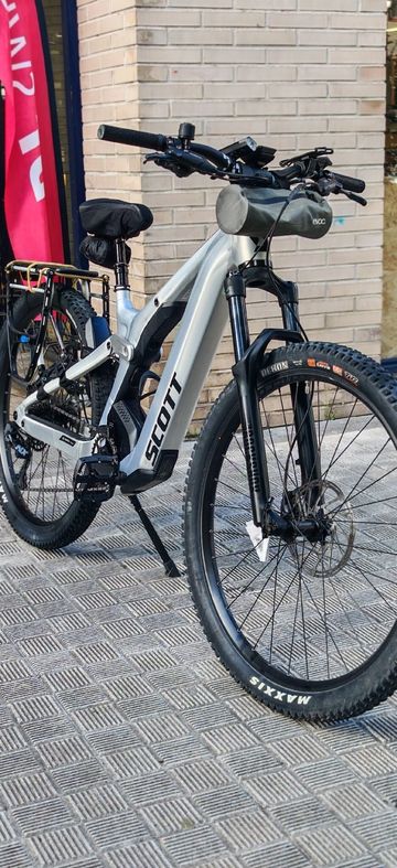 Used Scott ERide SRAM SX Eagle 2024 Mountainbike, Light Gray — image 8 of 11