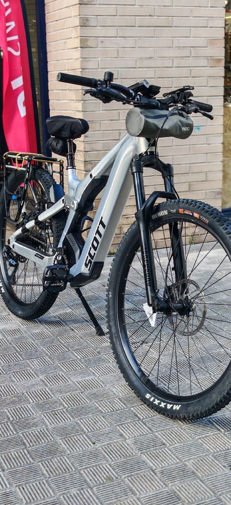 Used Scott ERide SRAM SX Eagle 2024 Mountainbike, Light Gray — image 8 of 11