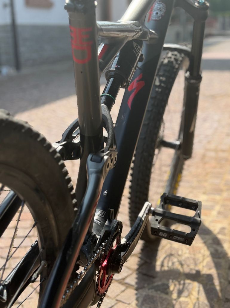 Specialized Enduro Comp 29/6Fattie 2017 2017 Mountainbike usato, Nero — immagine 10 di 16