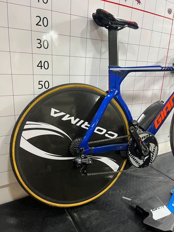 Used Giant Trinity Advanced Pro 1 2018 2018 Road & Gravel, Blue — image 2 of 7