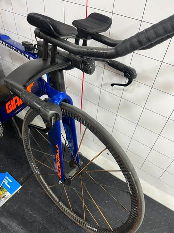 Used Giant Trinity Advanced Pro 1 2018 2018 Road & Gravel, Blue — image 7 of 7