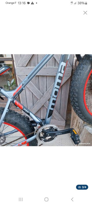 Brugt Moma Fat Bike 2024 Mountainbike — billede 3 af 4