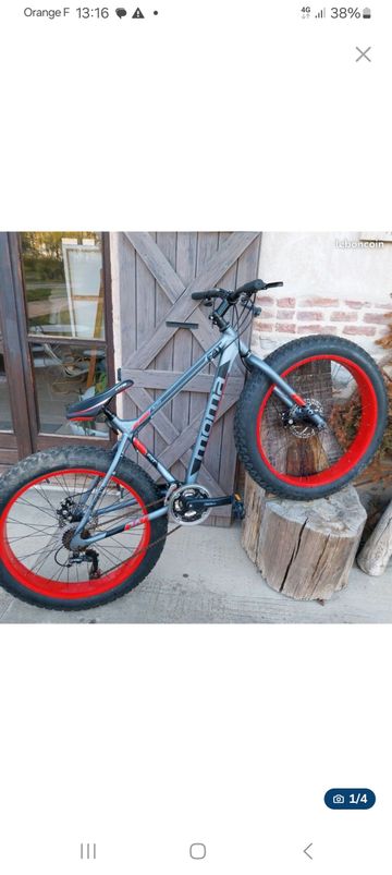 Tweedehands Moma Fat Bike 2024 MTB