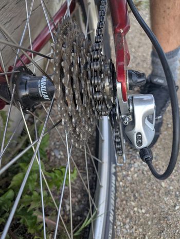 Used Rocky Mountain Oxygen Shimano Deore XT 1996 Mountainbike, Red — image 13 of 14