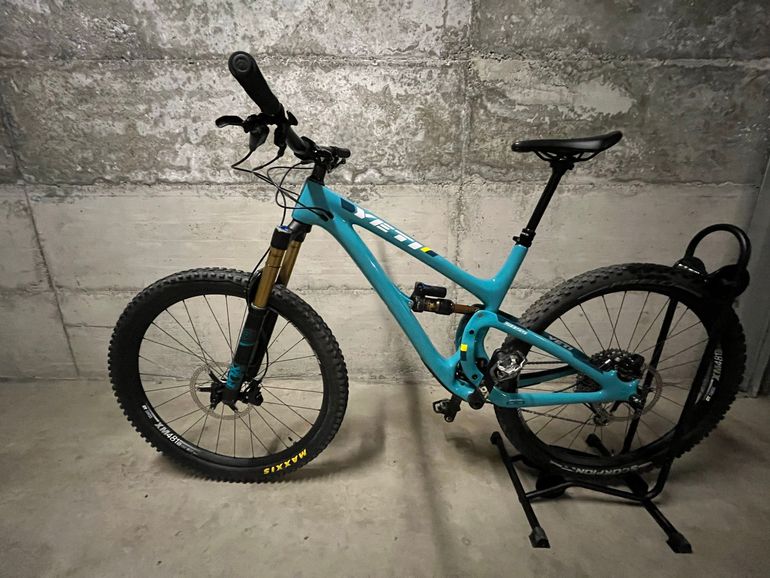 Brugt Yeti SB5.5 TURQ X01 Eagle 2018 2018 Mountainbike — billede 2 af 17