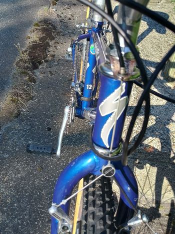 Gebrauchtes Specialized Hardrock Shimano Acera 1997 Mountainbike, Blau — Bild 4 von 10