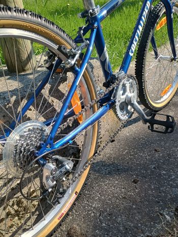 Gebrauchtes Specialized Hardrock Shimano Acera 1997 Mountainbike, Blau — Bild 2 von 10