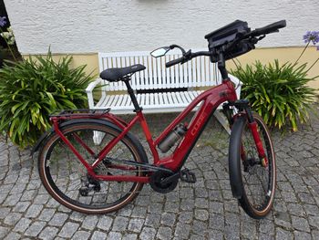 Tweedehands CUBE TOURING HYBRID EXC 625 Trapeze 2021 2021 Urban & Touring