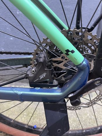 CUBE REACTION, PRO 2025 2025 Mountainbike usato, Verde — immagine 9 di 14