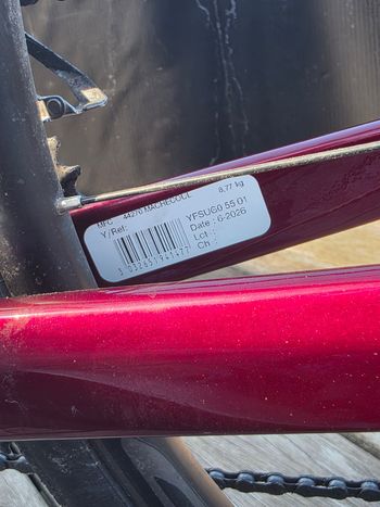 SUNN Asphalt Shimano 105 2026 Road & Gravel usato, Rosso — immagine 14 di 14