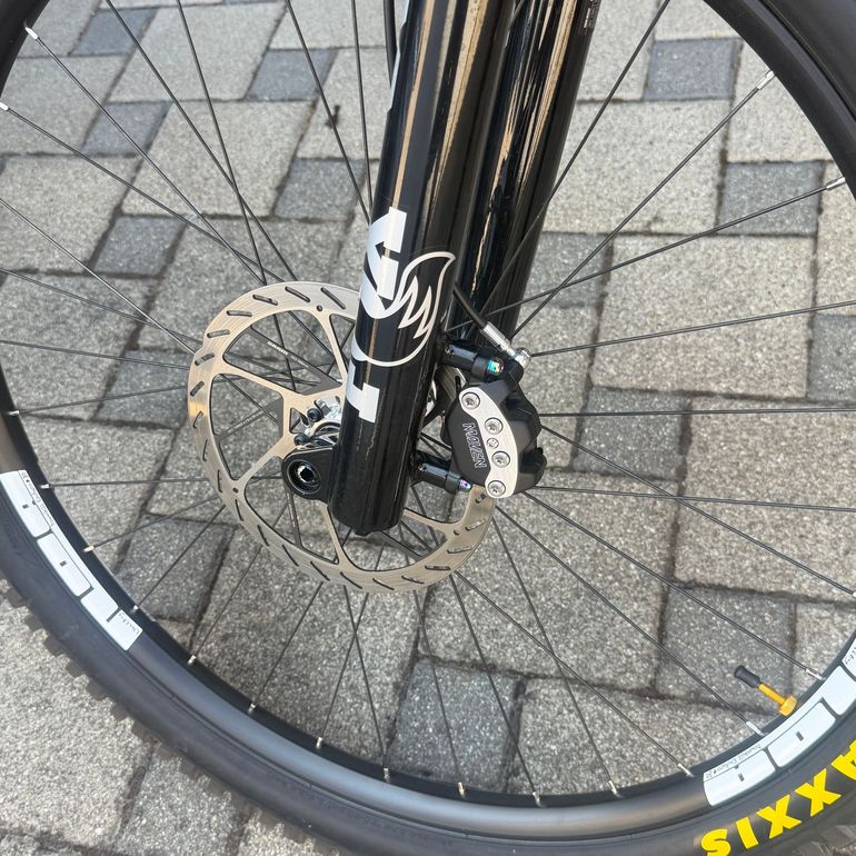 Santa Cruz Sram Eagle Transmission GX 2026 Mountainbike usato, Arancione — immagine 4 di 5