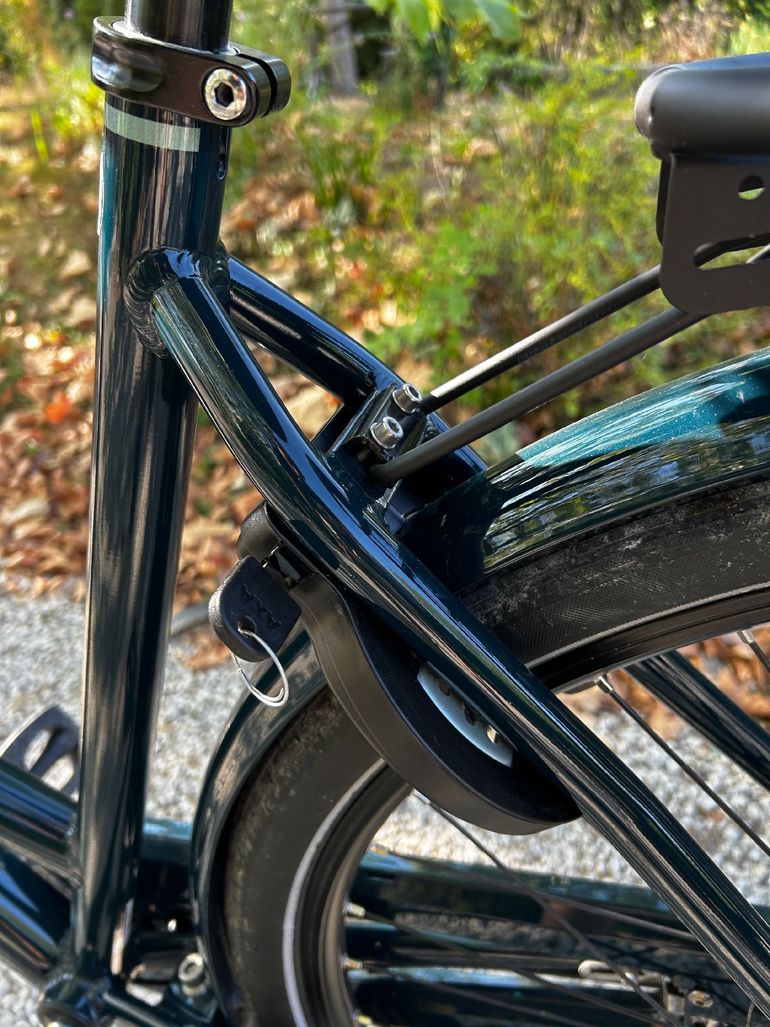 Gebrauchtes Gazelle Custom Shimano Nexus Hub Gear 2023 Urban, Blau — Bild 6 von 9