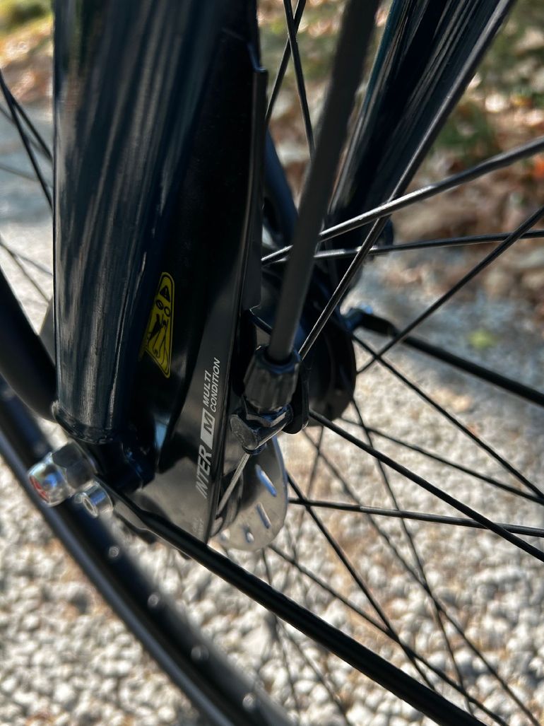 Gebrauchtes Gazelle Custom Shimano Nexus Hub Gear 2023 Urban, Blau — Bild 7 von 9
