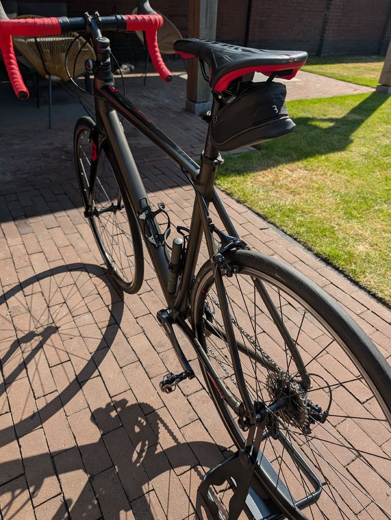 Used Scott Speedster Shimano 105 2018 Road & Gravel, Light Gray — image 8 of 9