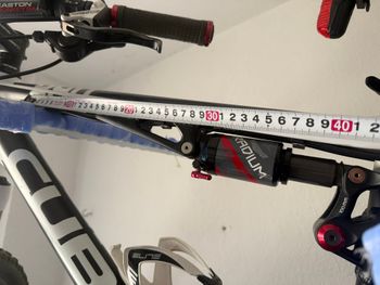 Gebrauchtes CUBE AMS HYBRID Shimano SLX 2012 Mountainbike, Weiß — Bild 7 von 9