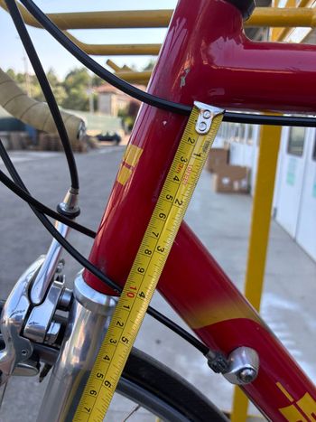 Gebrauchtes Fimas Custom Campagnolo Super Record EPS 1988 Road & Gravel, Rot — Bild 2 von 7