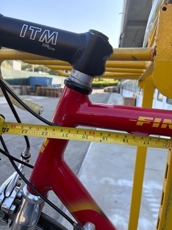 Gebrauchtes Fimas Custom Campagnolo Super Record EPS 1988 Road & Gravel, Rot — Bild 3 von 7