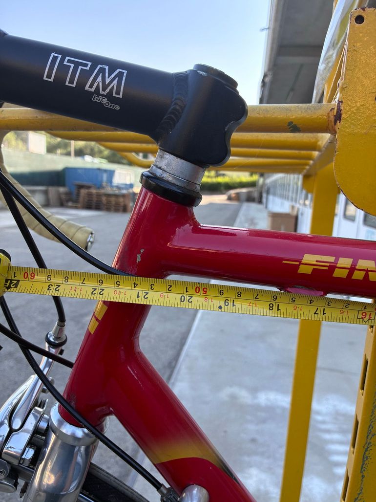 Gebrauchtes Fimas Custom Campagnolo Super Record EPS 1988 Road & Gravel, Rot — Bild 3 von 7