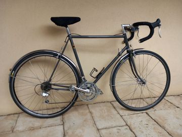 Tweedehands Guy REBOULET Randonneuse Roues 700C Années 80 1985 Road & Gravel