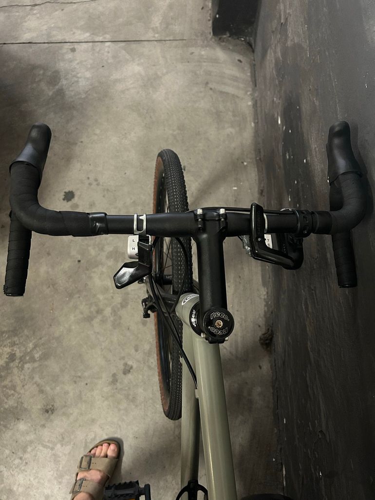 Artigianale Custom Shimano DXR 2021 Road & Gravel usato, Blu — immagine 4 di 4
