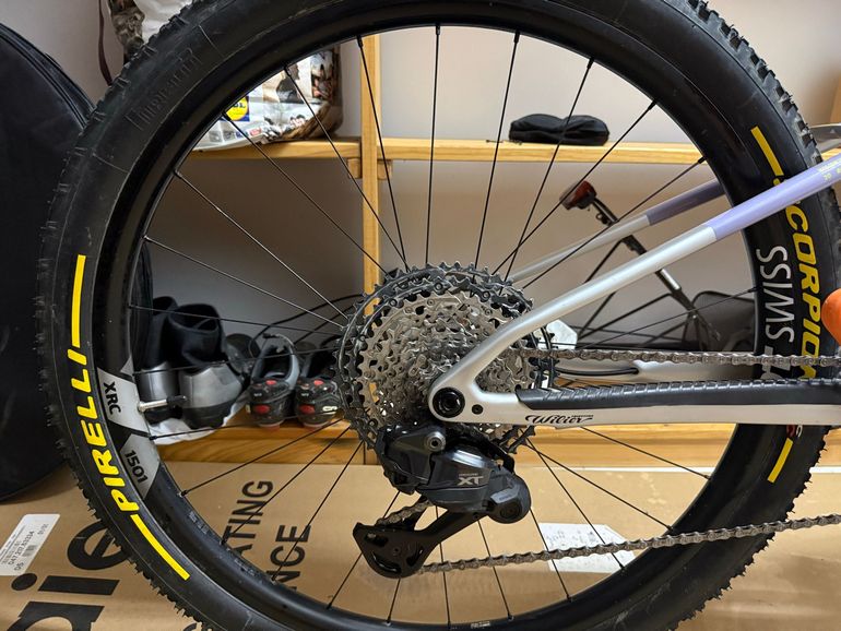 Used Willier Custom Shimano Deore XT Di2 2025 Mountainbike, Blue — image 5 of 6