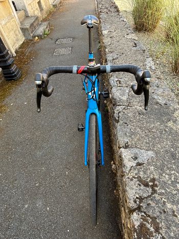 CUBE ATTAIN RACE 2020 2020 Road & Gravel usato, Blu — immagine 3 di 3