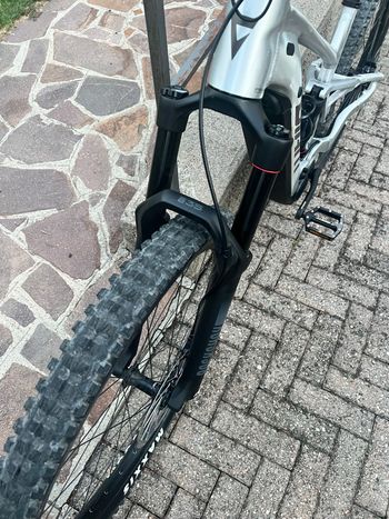 Used Giant Stance E+ 0 Pro 2023 2023 Mountainbike, Light Gray, 29 — image 3 of 9
