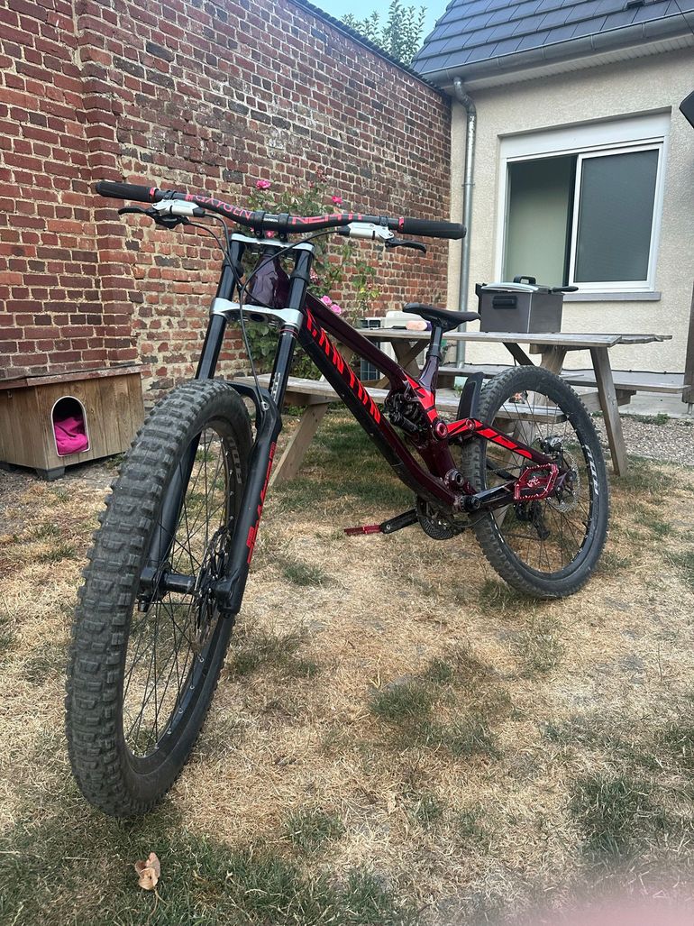 Canyon Sender AL 5.0 2019 2019 Mountainbike usato, Rosso — immagine 4 di 7