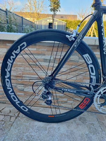 Used Colnago Custom Campagnolo Record 2004 Road & Gravel, Black — image 8 of 16