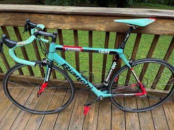 Used Bianchi 928 Carbon T Cube 459 Tech Team Baroloword Team Bike 2008 Road & Gravel