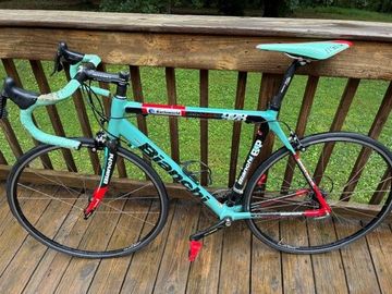 Used Bianchi 928 Carbon T Cube 459 Tech Team Baroloword Team Bike 2008 Road & Gravel