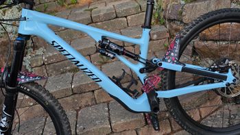 Specialized Stumpjumper EVO Comp 2022 2022 Mountainbike usato, Blu — immagine 10 di 15
