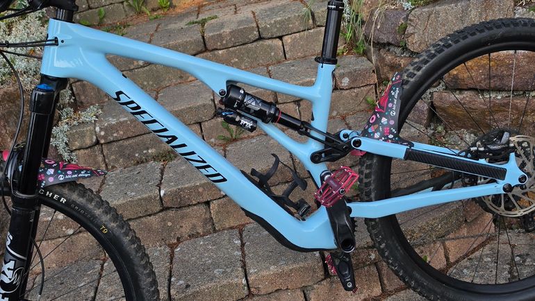 Specialized Stumpjumper EVO Comp 2022 2022 Mountainbike usato, Blu — immagine 10 di 15