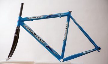 Used Pinarello 1999 Paris NOS (new Old Stock) In Banesto Colors Frameset 1999 Road & Gravel